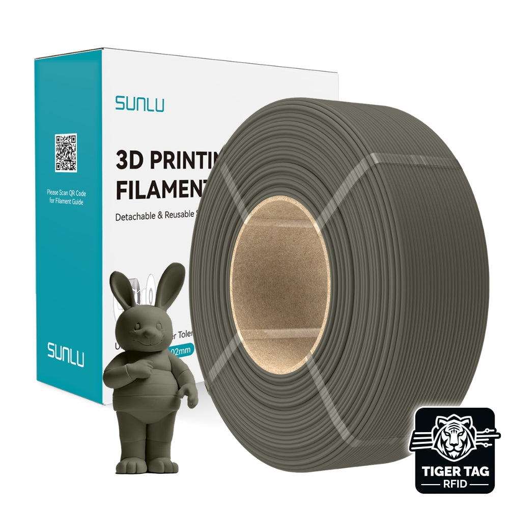Sunlu - PLA Matte - Argile (Clay) - 1,75 mm - 1 kg - Refill avec RFID TigerTag