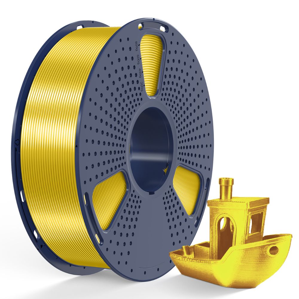 Sunlu - Silk PLA+ - Jaune (Yellow) - 1,75 mm - 1 kg