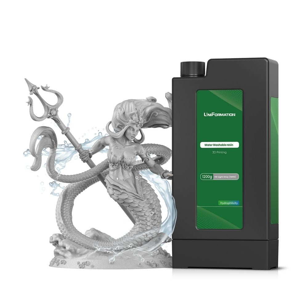 UniFormation - Water Washable Resin - Gris Clair (Light Gray) - 1.2 kg