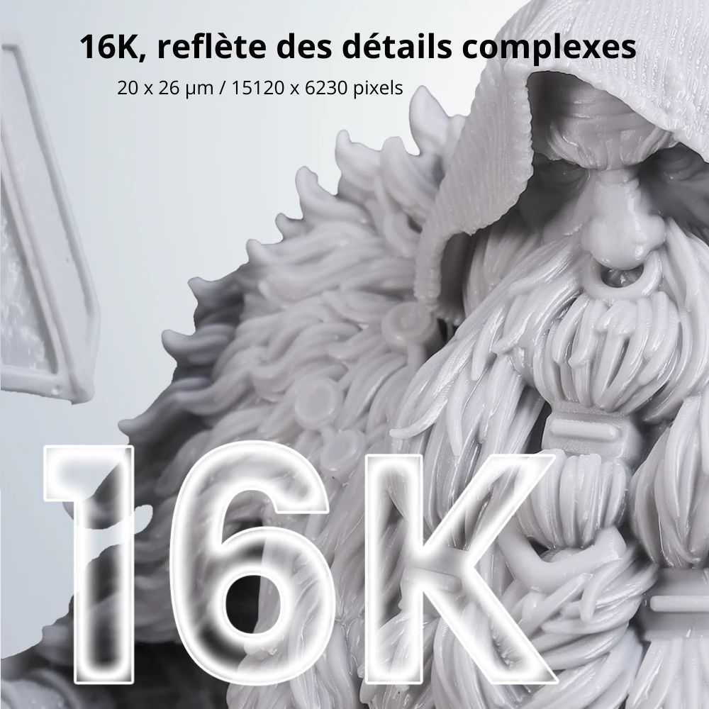 UniFormation - GK3 Ultra - Imprimante LCD 16K extra large