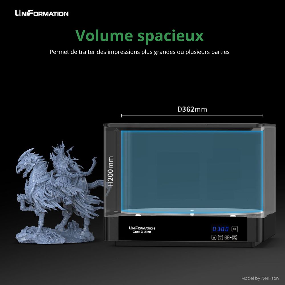 Uniformation - Cure3 ultra - Chambre UV