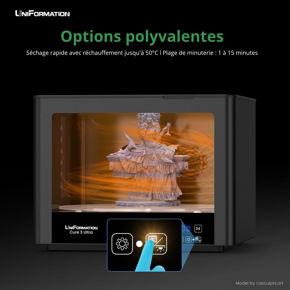 Uniformation - Cure3 ultra - Chambre UV