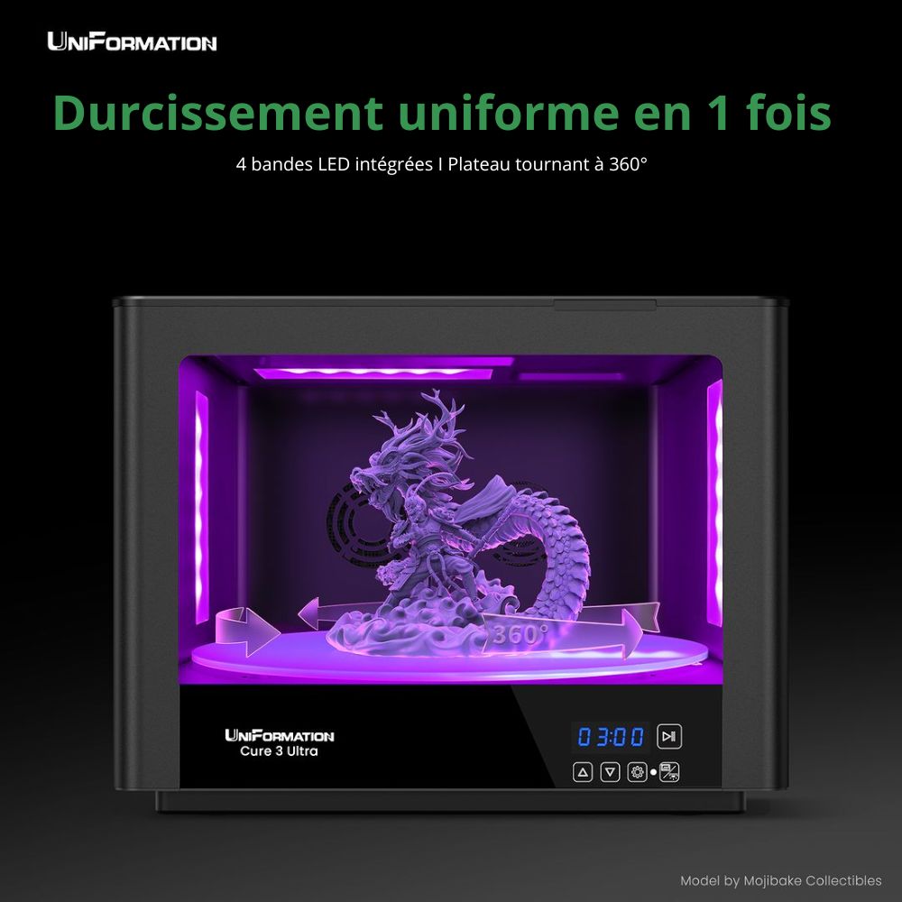 Uniformation - Cure3 ultra - Chambre UV