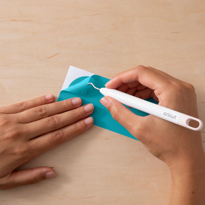 Cricut - Vinyle Thermoactif Chaud - Turquoise/Bleu - 30 x 60 cm