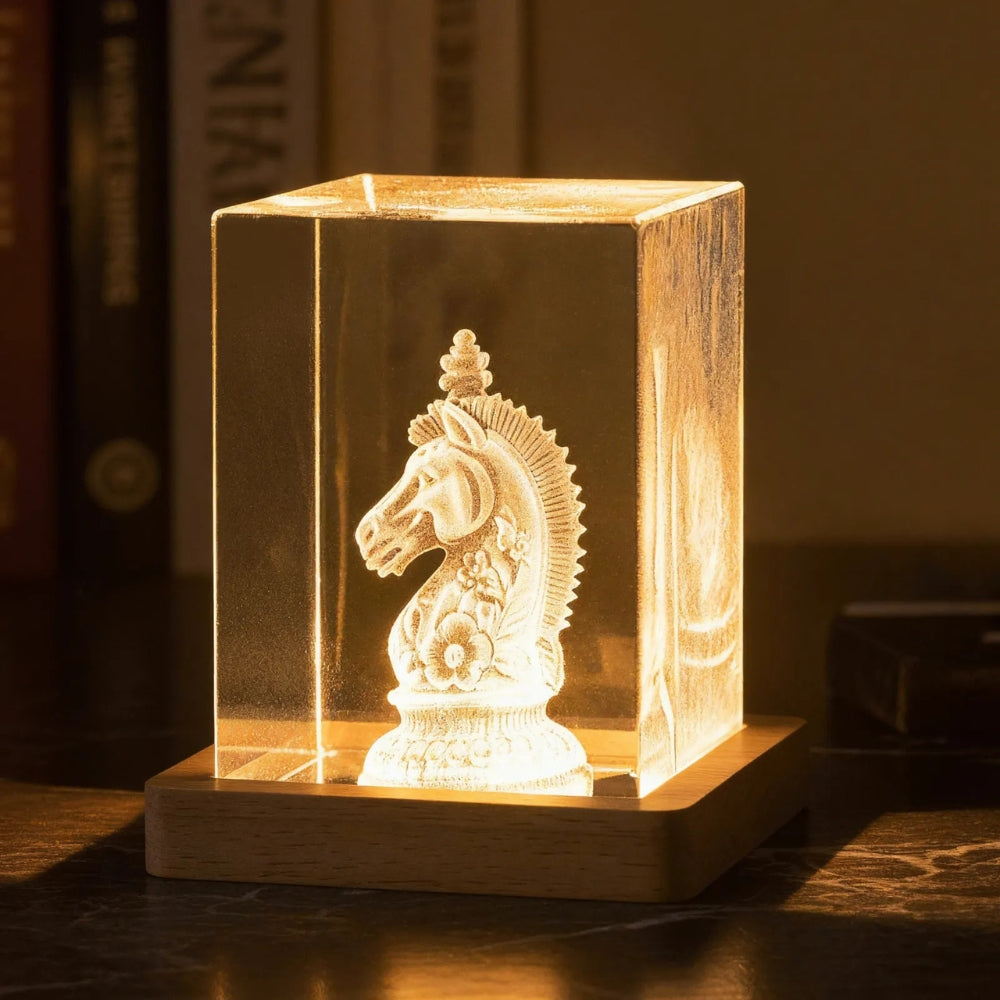 xTool - Support d’Affichage LED pour Cristal Rectangulaire (Display Stand for Rectangular Crystal)