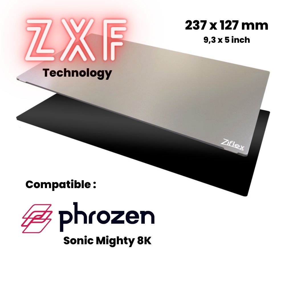 Ziflex - Résine - Starter kit 237 x 127 mm - Sonic Mighty 8k