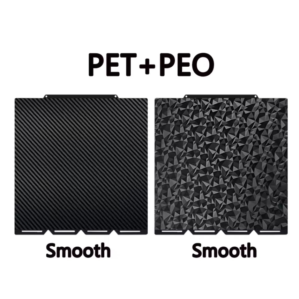 Zimple3D - Plateau d'impression PET/PEO Fibre de Carbon PET Smooth pour Snapmaker U1