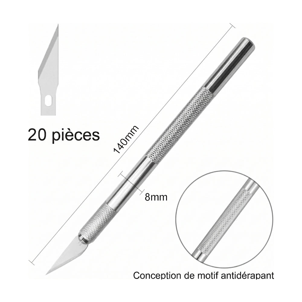 Zimple3D - lot de 2 Scalpel (Precision Cutter)