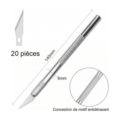 Zimple3D - lot de 2 Scalpel (Precision Cutter)
