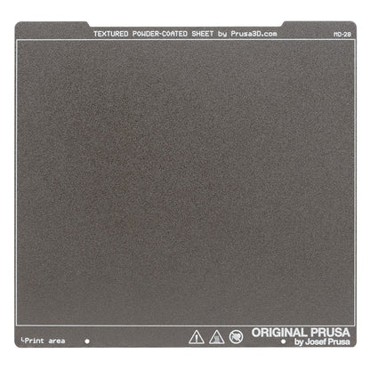 Prusa - Séries MK/Core ONE - Plateau Texturé Revêtement Poudre (Textured Powder-coated Print Sheet)