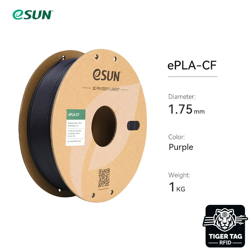 eSun - PLA-CF - Violet (Purple) - 1.75 mm - 1 kg
