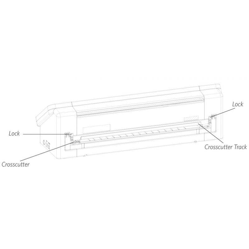 Silhouette - Caméo 4 Plus - Barre de Découpe avec Cutter (Massicot)