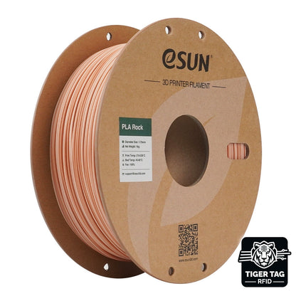 eSun - PLA-Rock - Granit (Granite) - 1,75 mm - 1 kg avec RFID TigerTag