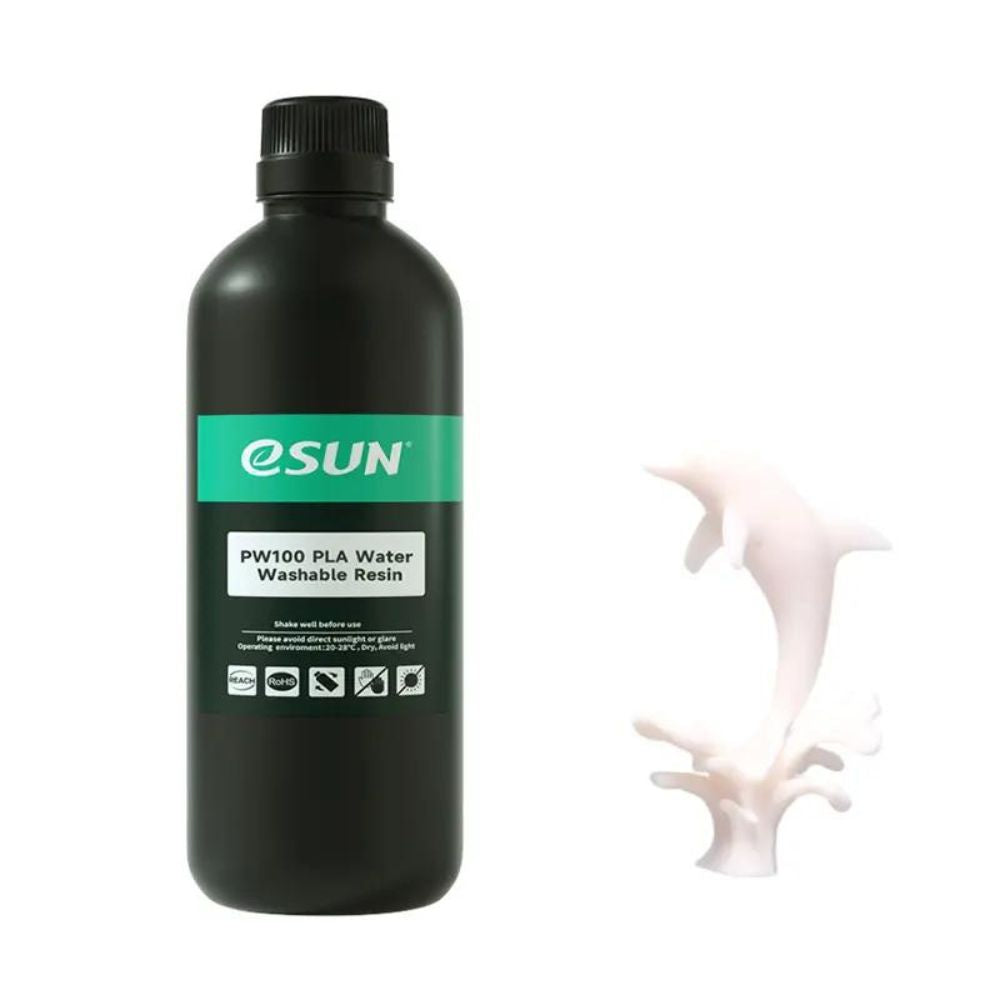 eSun - PW100 PLA Water Washable Resin - Blanc (White) - 1 kg