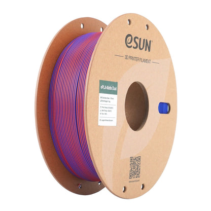 eSun - ePLA Matte - Dual colors - Rouge Bleu (Red Blue) - 1,75 mm - 1 kg