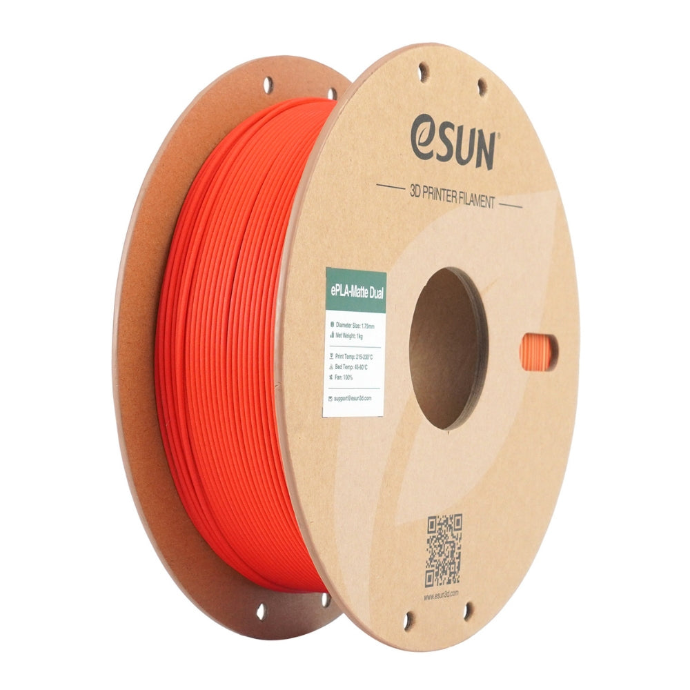 eSun - ePLA Matte - Dual colors - Rouge Jaune (Red Yellow) - 1,75 mm - 1 kg