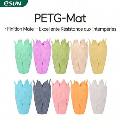 eSun - PETG-Matte - Terre Cuite (Terracotta) - 1,75 mm - 1 kg Refill avec RFID TigerTag
