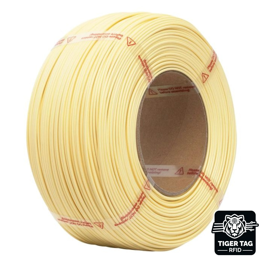 eSun - PETG-Matte - Jaune Amande (Almond Yellow) - 1,75 mm - 1 kg Refill avec RFID TigerTag