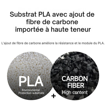 eSun - PLA-CF - Noir (Black) - 1.75 mm - 1 kg