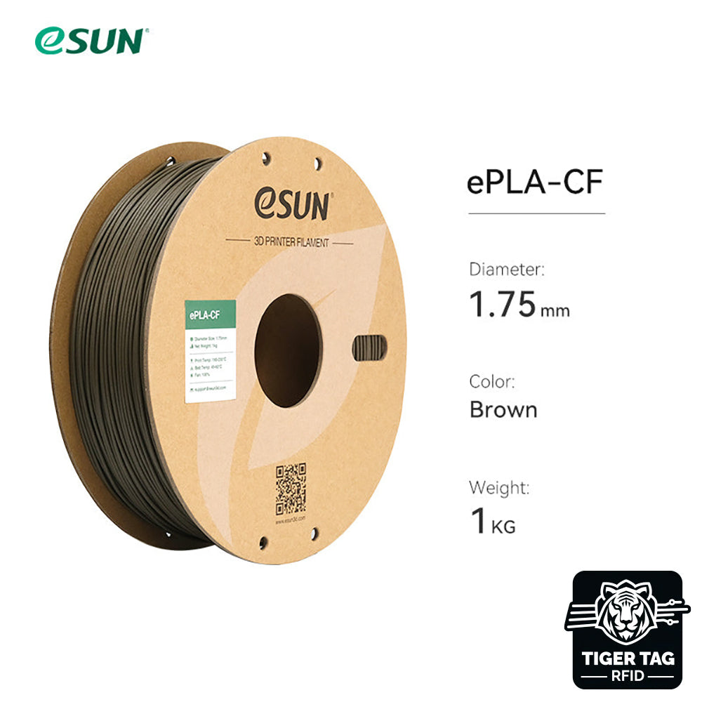 eSun - PLA-CF - Marron (Brown) - 1.75 mm - 1 kg