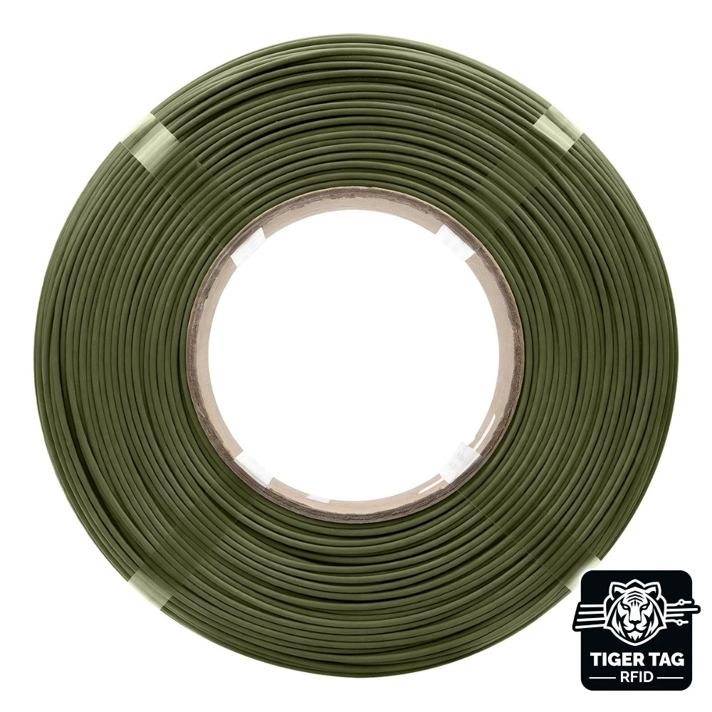 eSun - PLA Matt Vert Olive (Olive Green) - 1.75mm - 1 kg - Refill avec RFID TigerTag