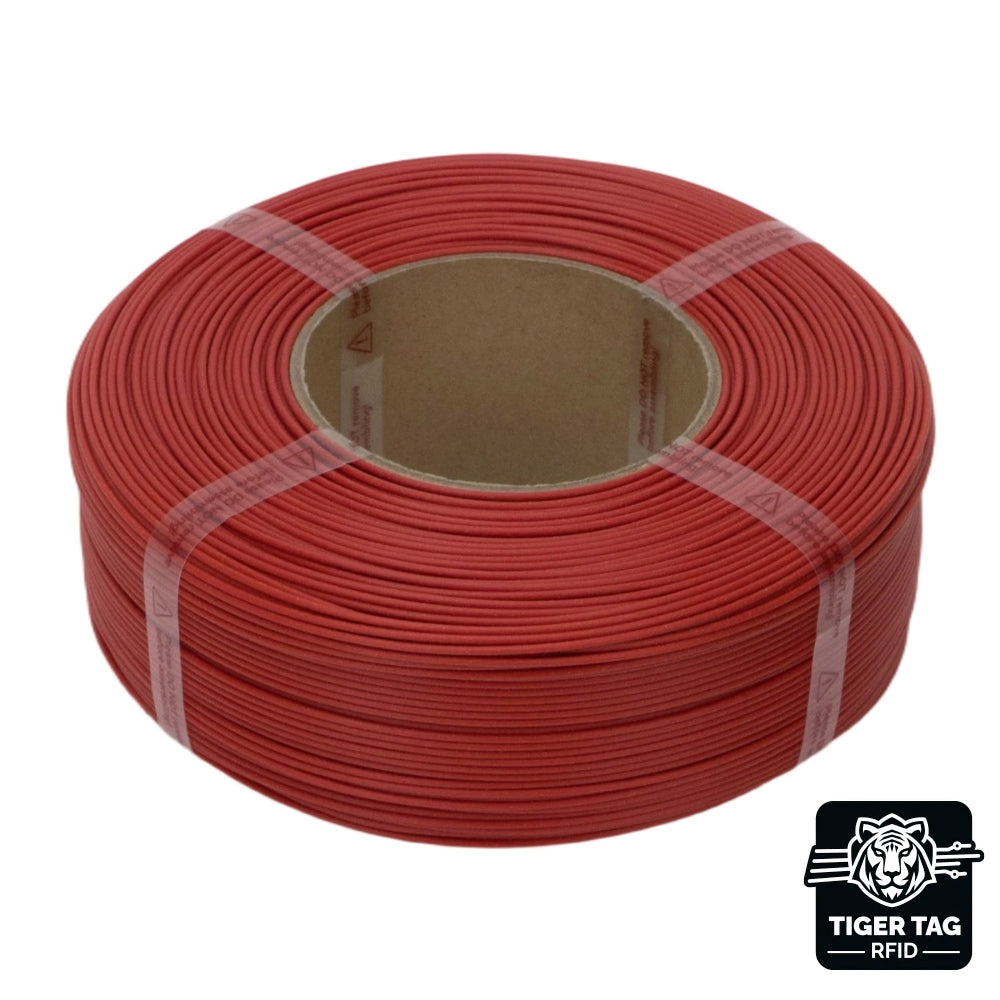 eSun - PLA Matte - Rouge Pompier (Fire Engine Red) - 1,75 mm - 1 kg Refill avec RFID TigerTag