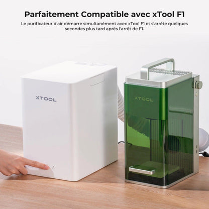 xTool - Purificateur d'air de bureau Compact pour F1