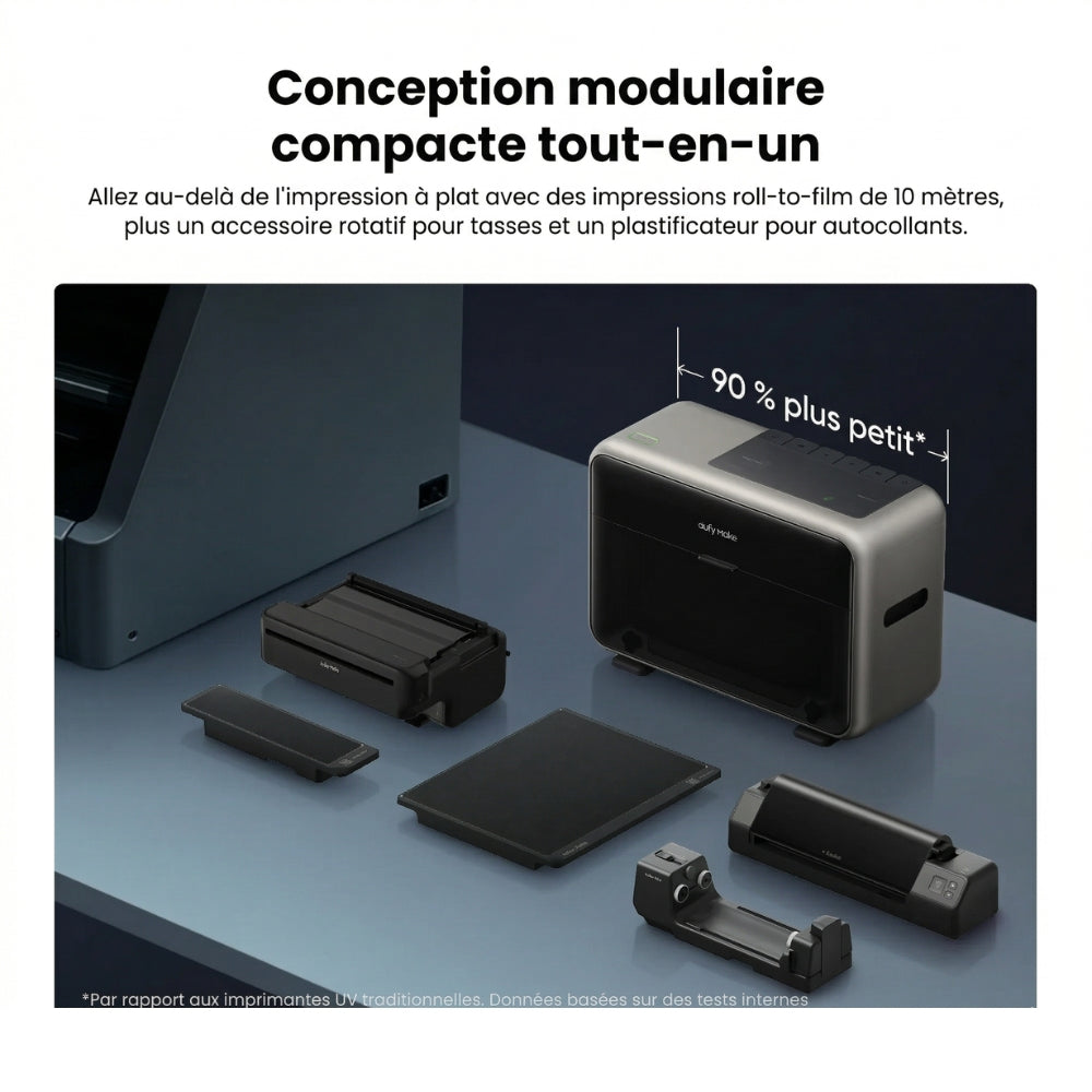 eufyMake - E1 - Imprimante UV Seule Grand Public à Texture 3D