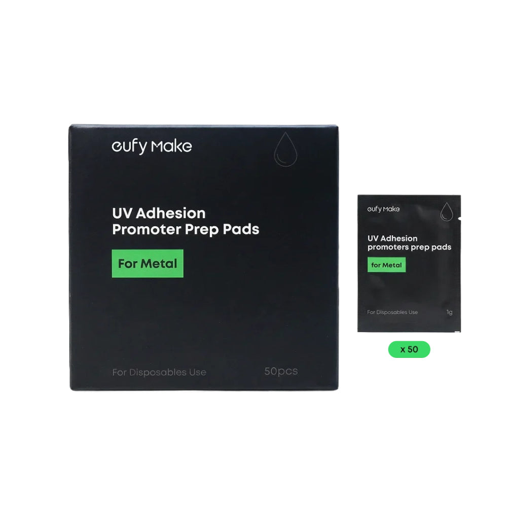 eufyMake – Lingettes de Préparation - Promoteur d’Adhérence UV pour Métal (Pads for Metal)
