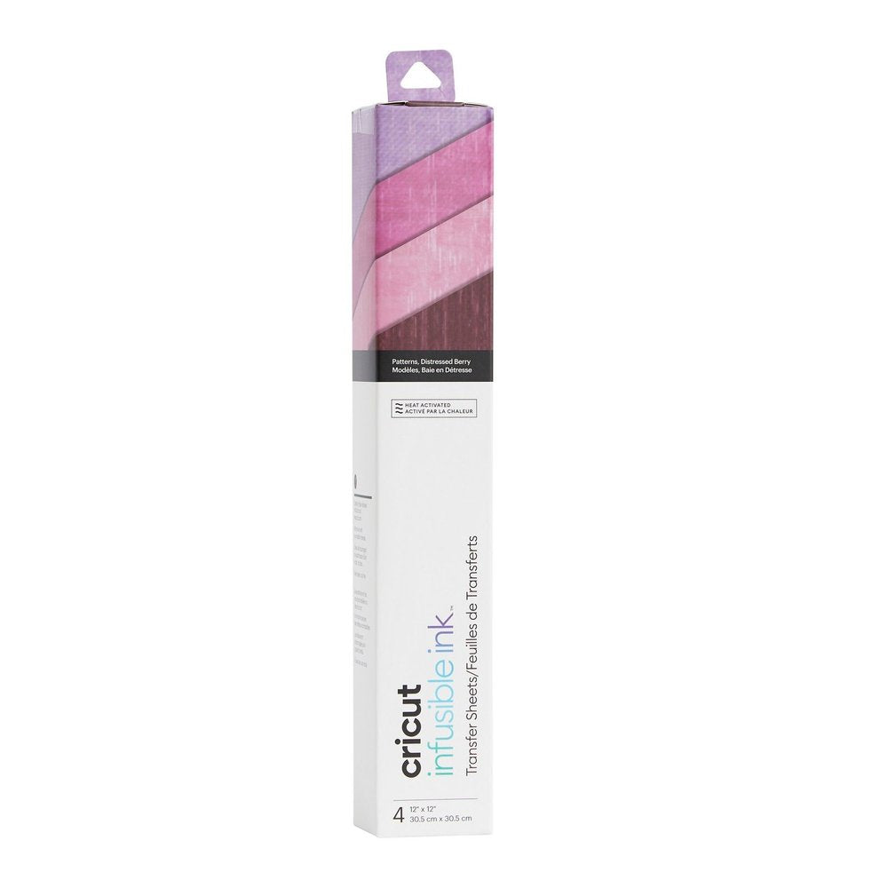 infusible ink cricut atome3d tons rose violet 4 feuilles sublimation
