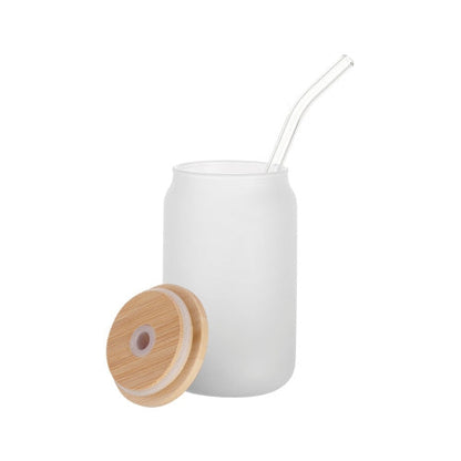 Craft Express - Verre Givré avec Paille - 400 ml - ouvert