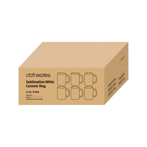 Craft Express - Mug en Céramique - packaging