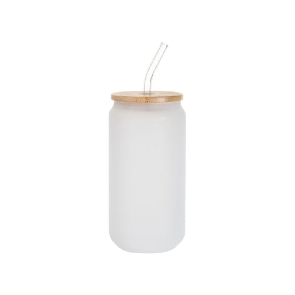 Craft Express - Verre Givré avec Paille et couvercle