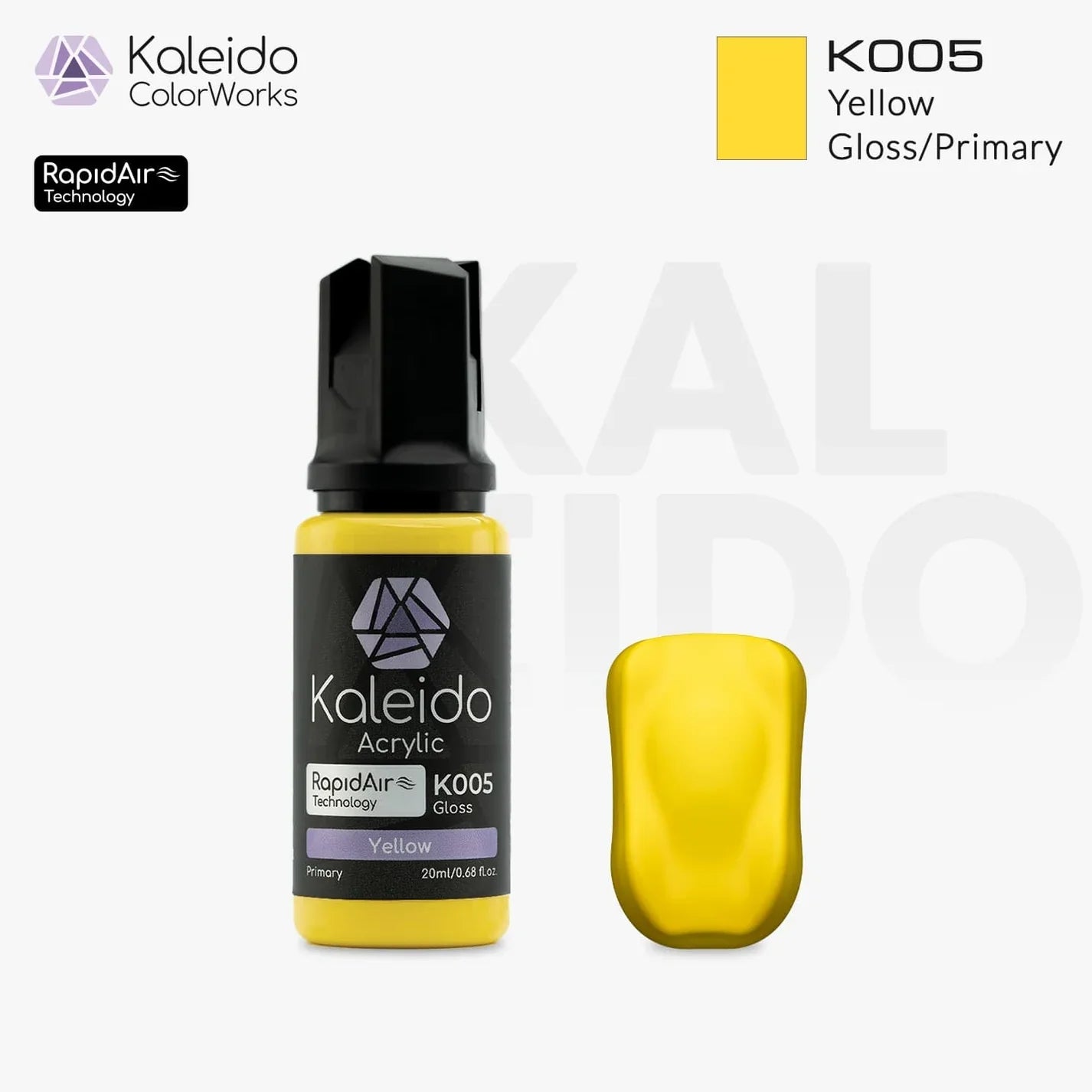 Kaleido ColorWorks - Gloss/Primary - Jaune (K005 Yellow) - 20ml