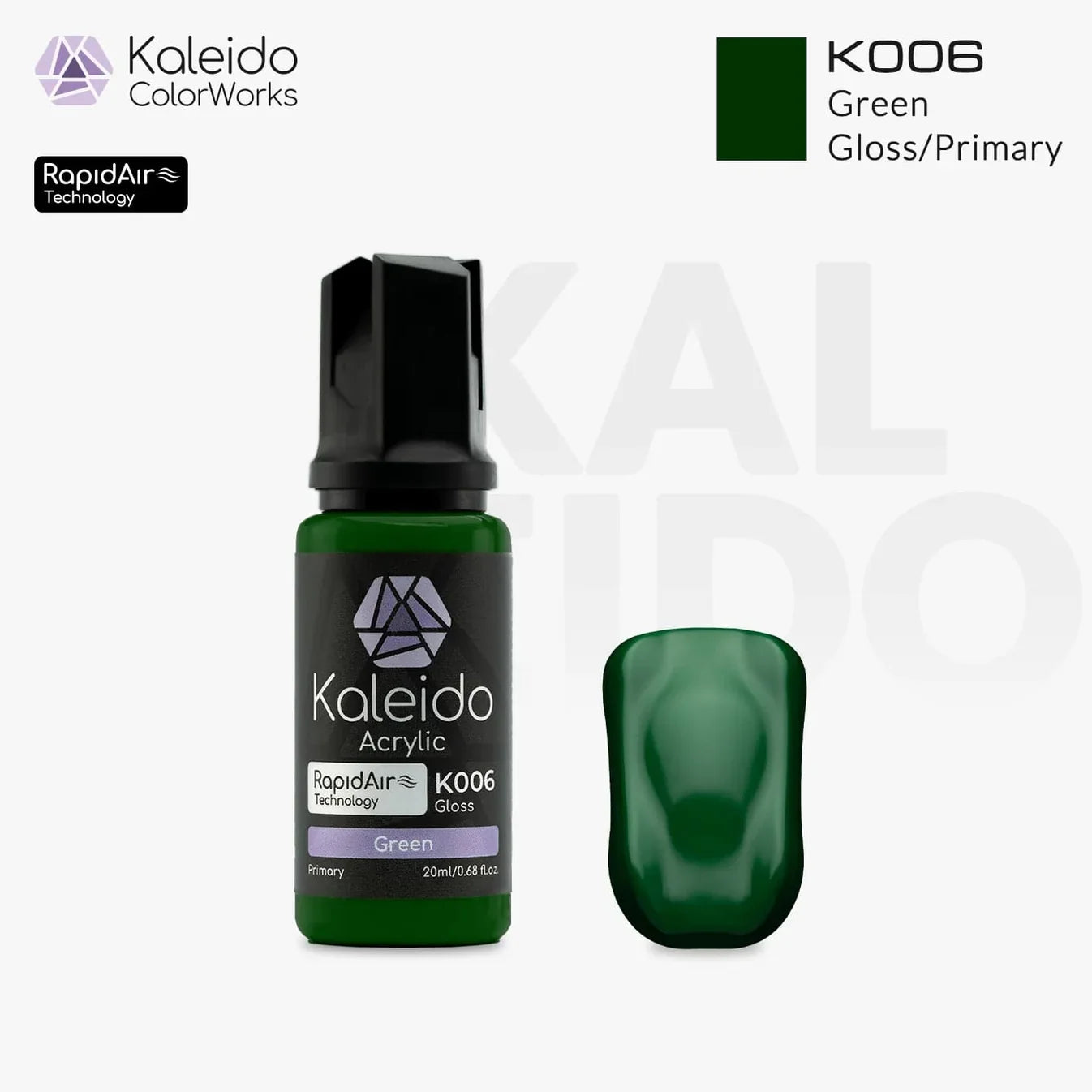 Kaleido ColorWorks - Gloss/Primary - Vert (K006 Green) - 20ml