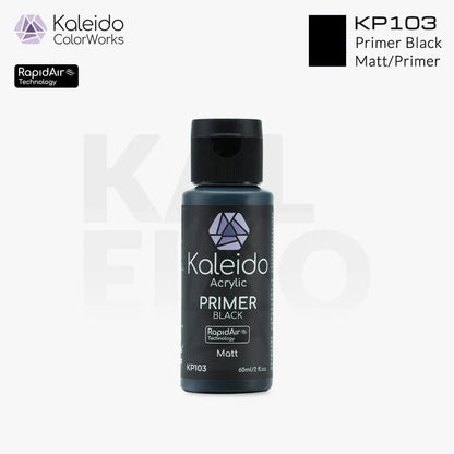 Kaleido ColorWorks - Matt/Primer - Noir Mat (KP103 Primer Black) - 60ml