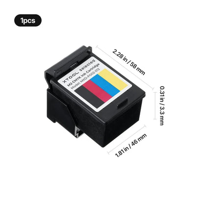 xTool - M2 - Cartouche d'Encre CMJN (CMYK Ink Cartridge)