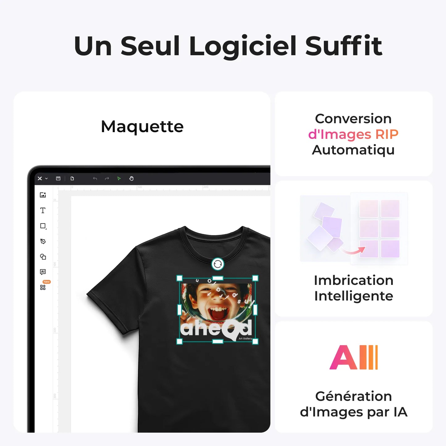 Pack Complet xTool Apparel Printer avec SafetyPro AP2 (Apparel Printer All-in-1 Bundle)