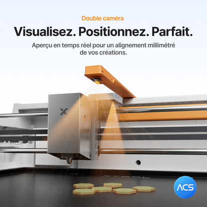 xTool - M2 10W - Kit de Base (Color Print & Cut Bundle)