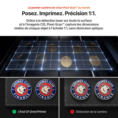 xTool - O1 Omni Printer Standard - Simple Tête UV (Single UV) - Imprimante UV 4-en-1