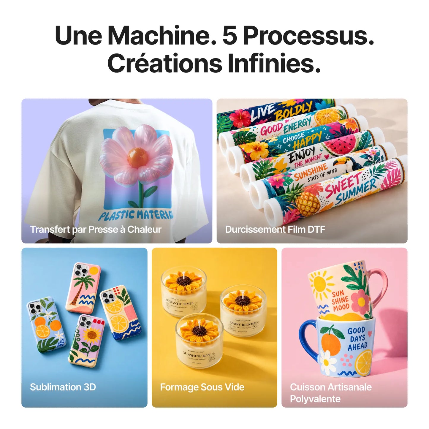 xTool - WonderPress - Presse à Chaud Automatique 3D