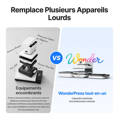 xTool - WonderPress - Pack Presse à Chaud Tout-en-Un (All-in-One Bundle)