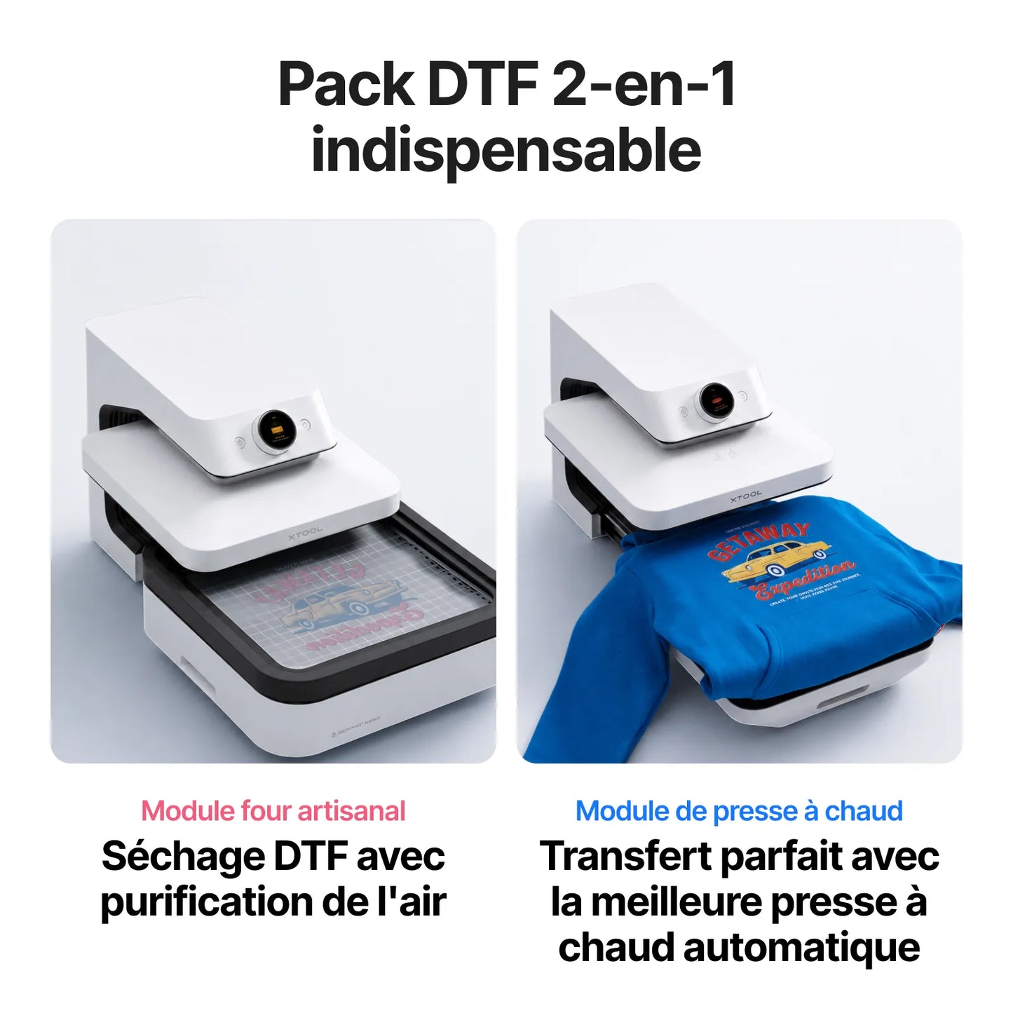 xTool - WonderPress - Presse à Chaud Automatique 3D