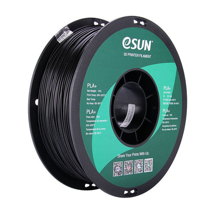 eSun - PLA+ - Noir (Black) - 1,75 mm - 1 kg