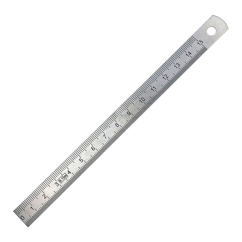 Outils de Précision - Règle Acier Inoxydable - 15 cm