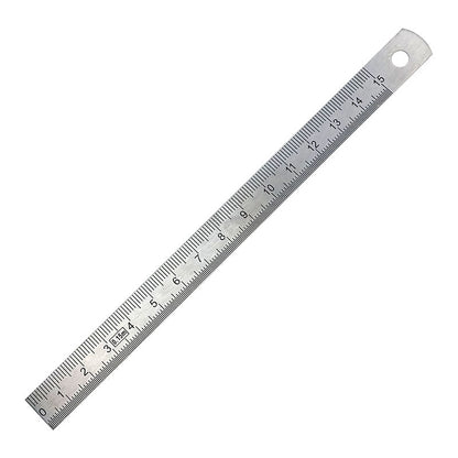 Outils de Précision - Règle Acier Inoxydable - 15 cm
