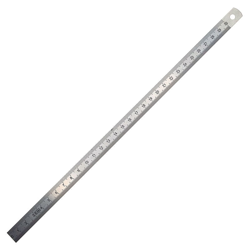 Outils de Précision - Règle Acier Inoxydable - 30 cm