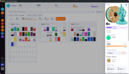 Tiger Studio - Smart Filaments & Printer Manager pour macOS