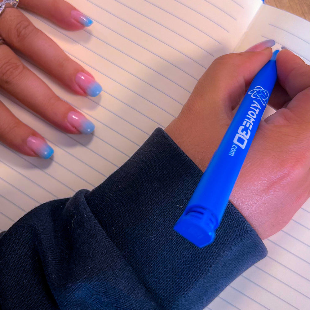 Stylos Bleus Atome3D