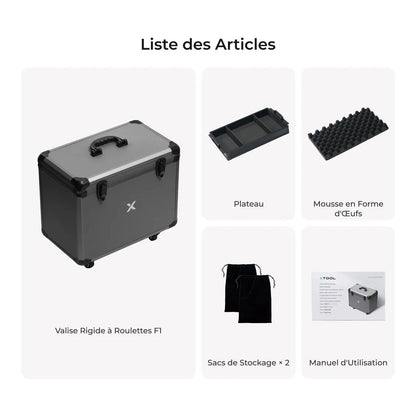 xTool - Valise à roulette pour F1